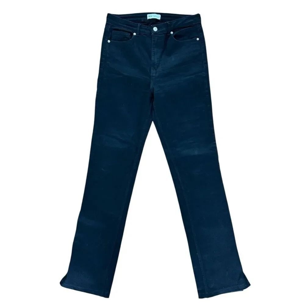 Zara Black Straight Leg Jeans